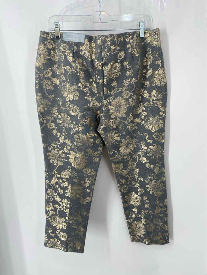 Size 12P Chico's Gray Pants