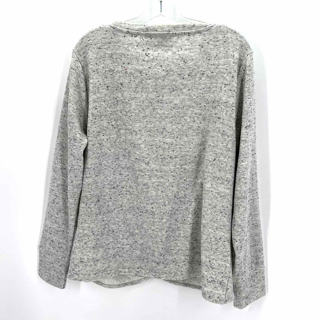 Size XL LOFT gray print Shirt
