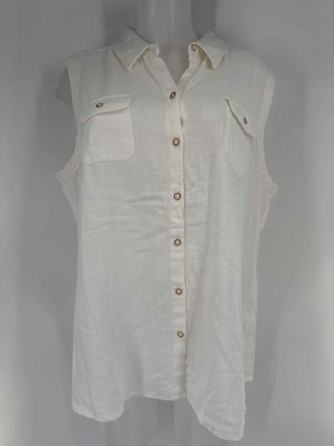 Size 1X ORVIS White Shirt