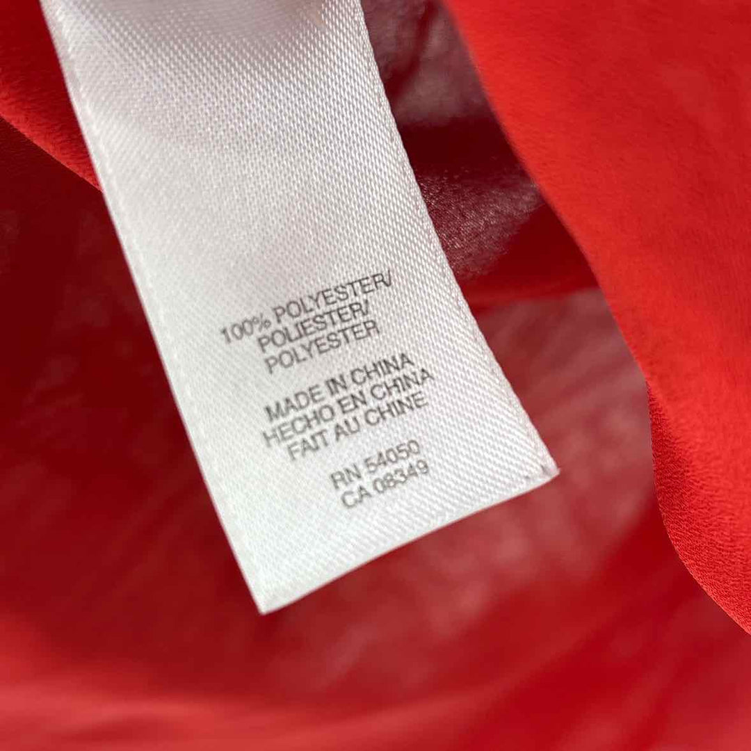 Size 22W Nine West Red Print Shirt