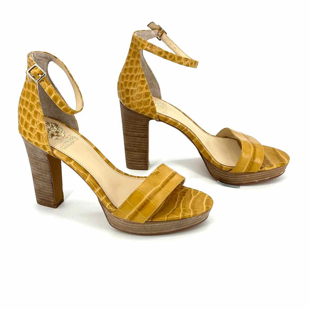 Shoe Size 8 Vince Camuto Mustard Heels