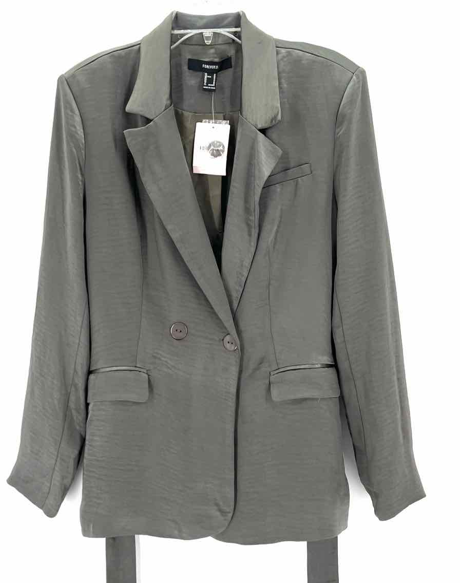 Size M Forever 21 Green Blazer