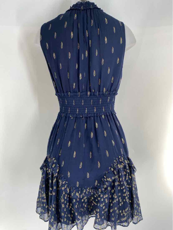 Size 2 REBECCA TAYLOR Navy Dress