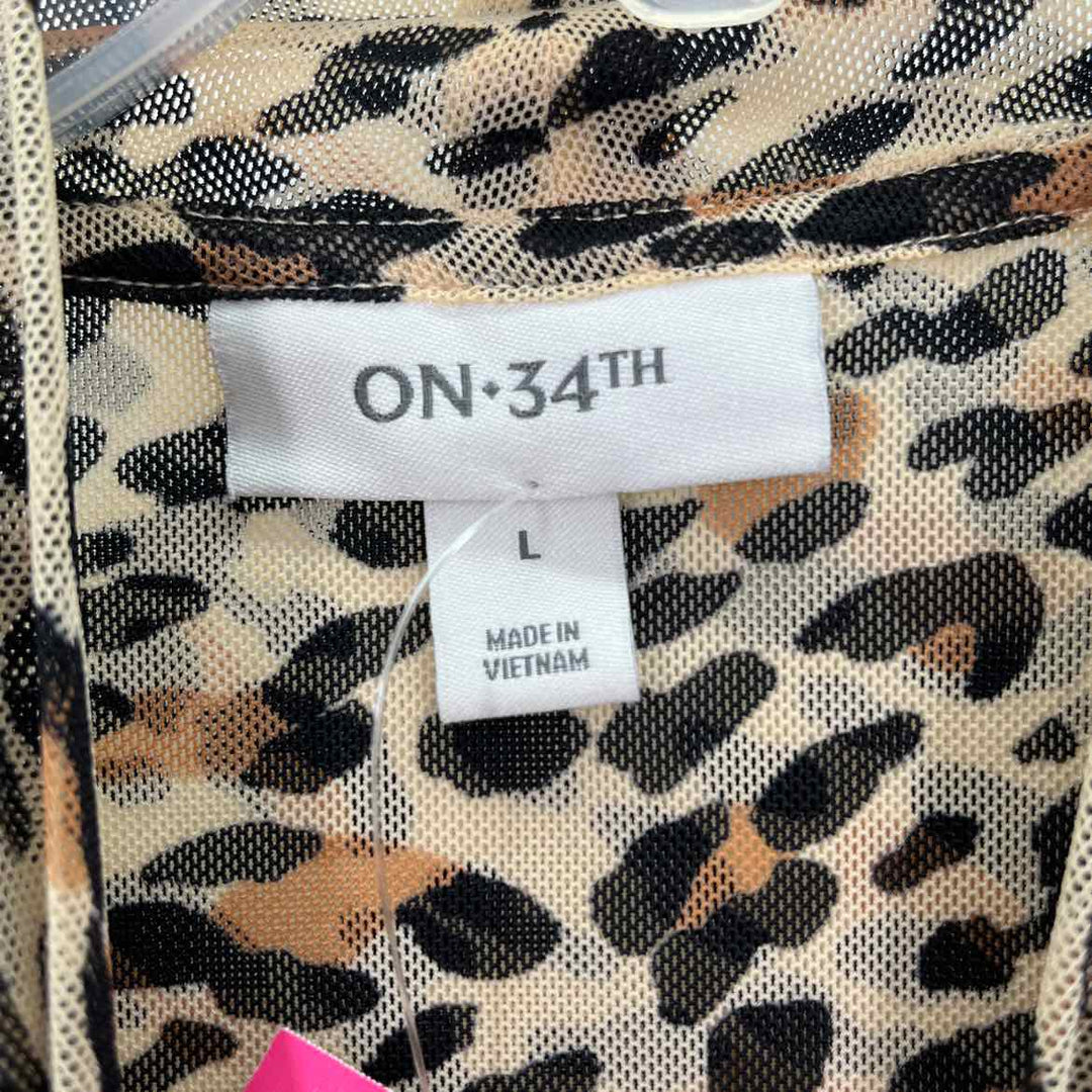 Size L ON 34TH Bronze Shirt