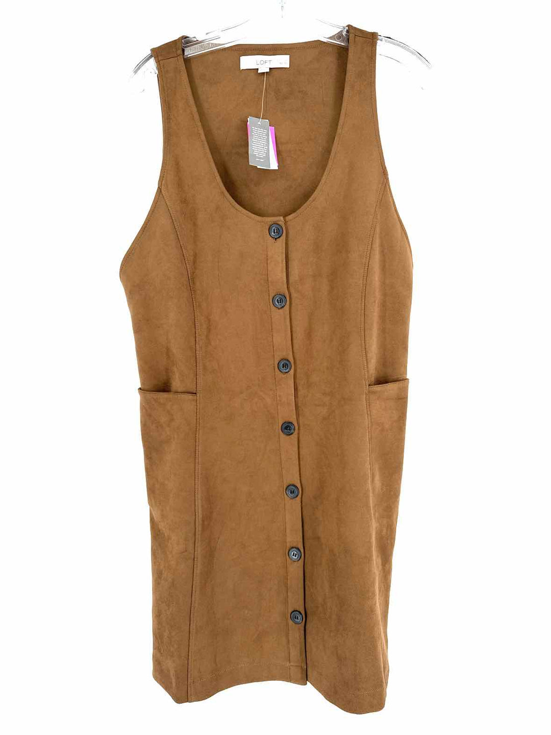 Size L LOFT Brown Dress