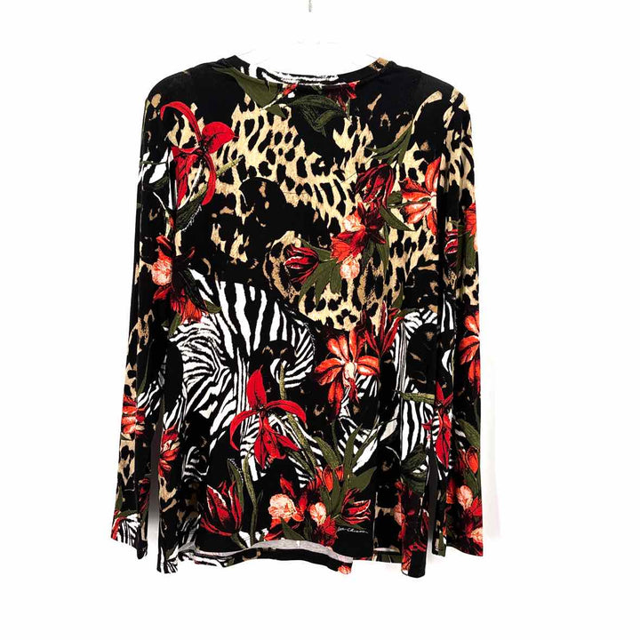 Size L Chico's Black Shirt
