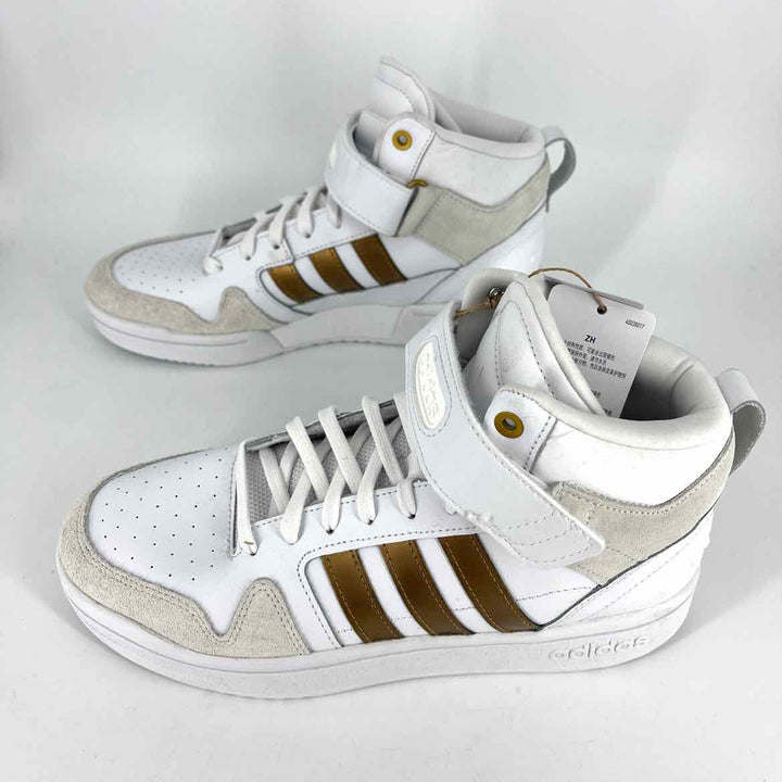 Shoe Size 10 Adidas White Rubber Sneakers