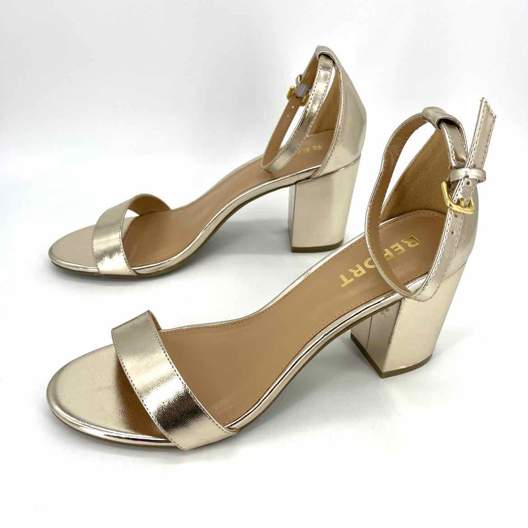 Shoe Size 9 REPORT Gold Sandals