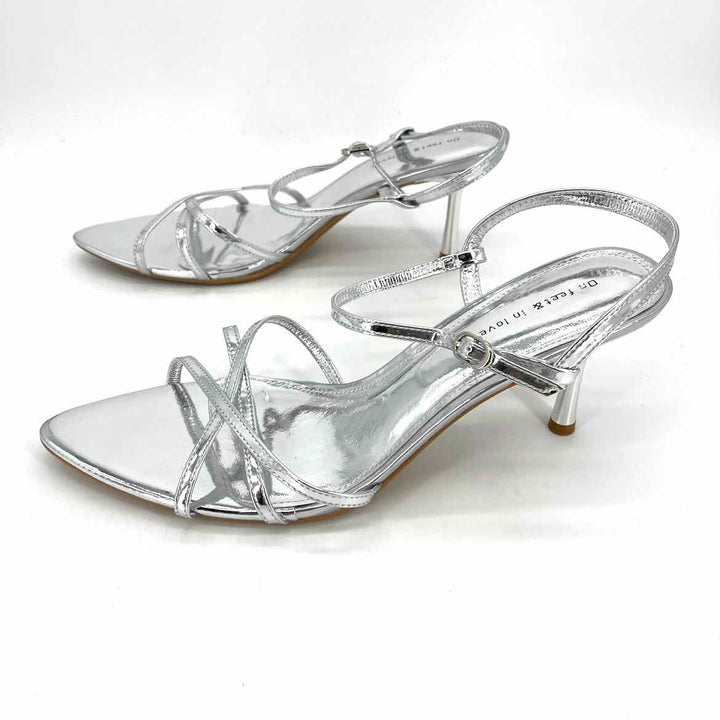 Shoe Size 40 Silver Pumps