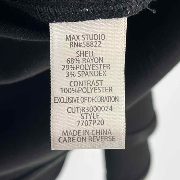Size XL MAX STUDIO Black Blazer