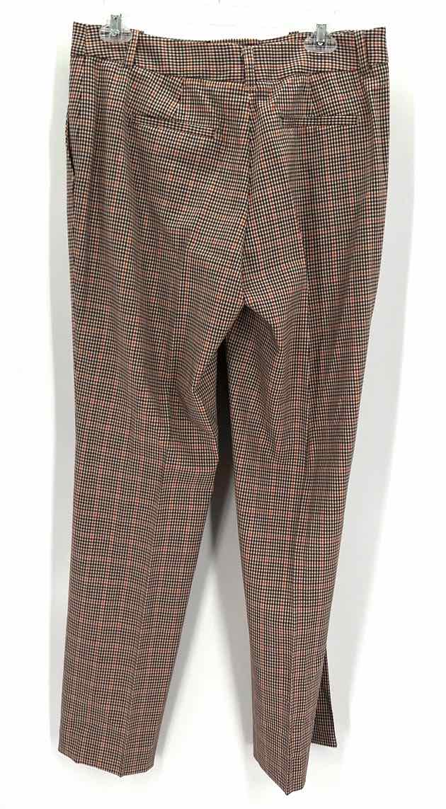 Size 8 Brooks Brothers Brown Print Pants