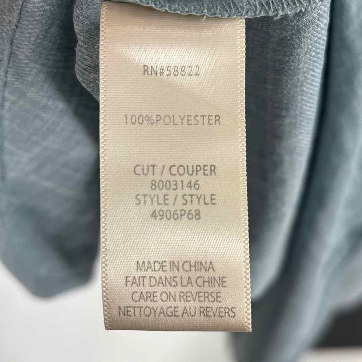 Size XL MAX STUDIO Blue Chambray Dress
