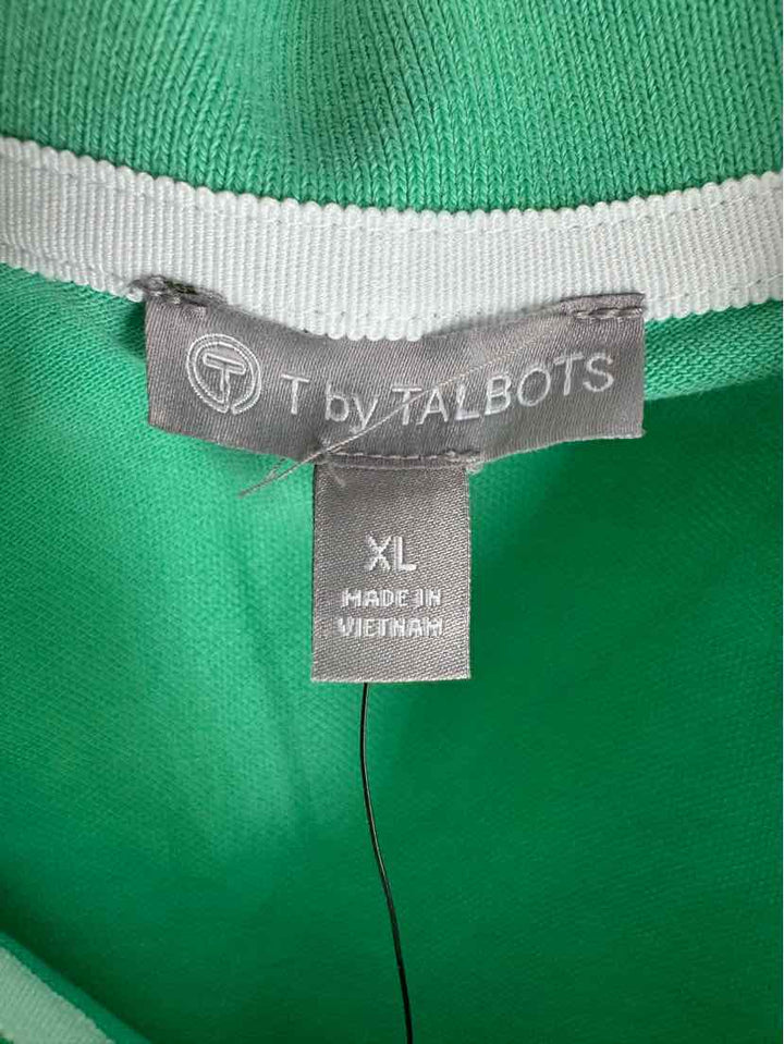 Size XL Talbots Green Shirt
