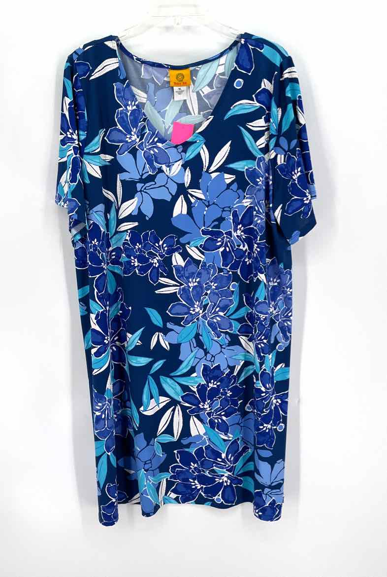 Size XL Ruby Rd Blue Swimsuit