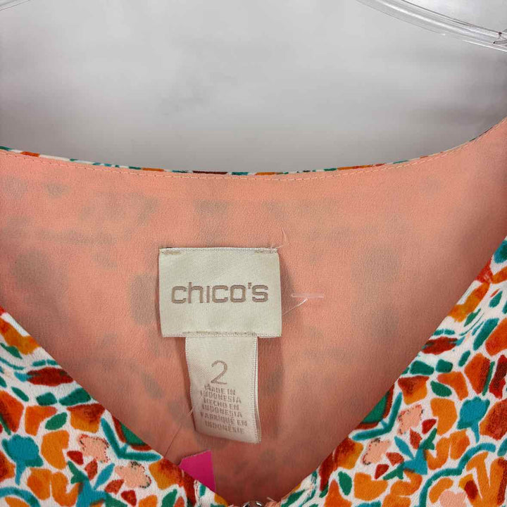 Size XL Chico's Orange Shirt