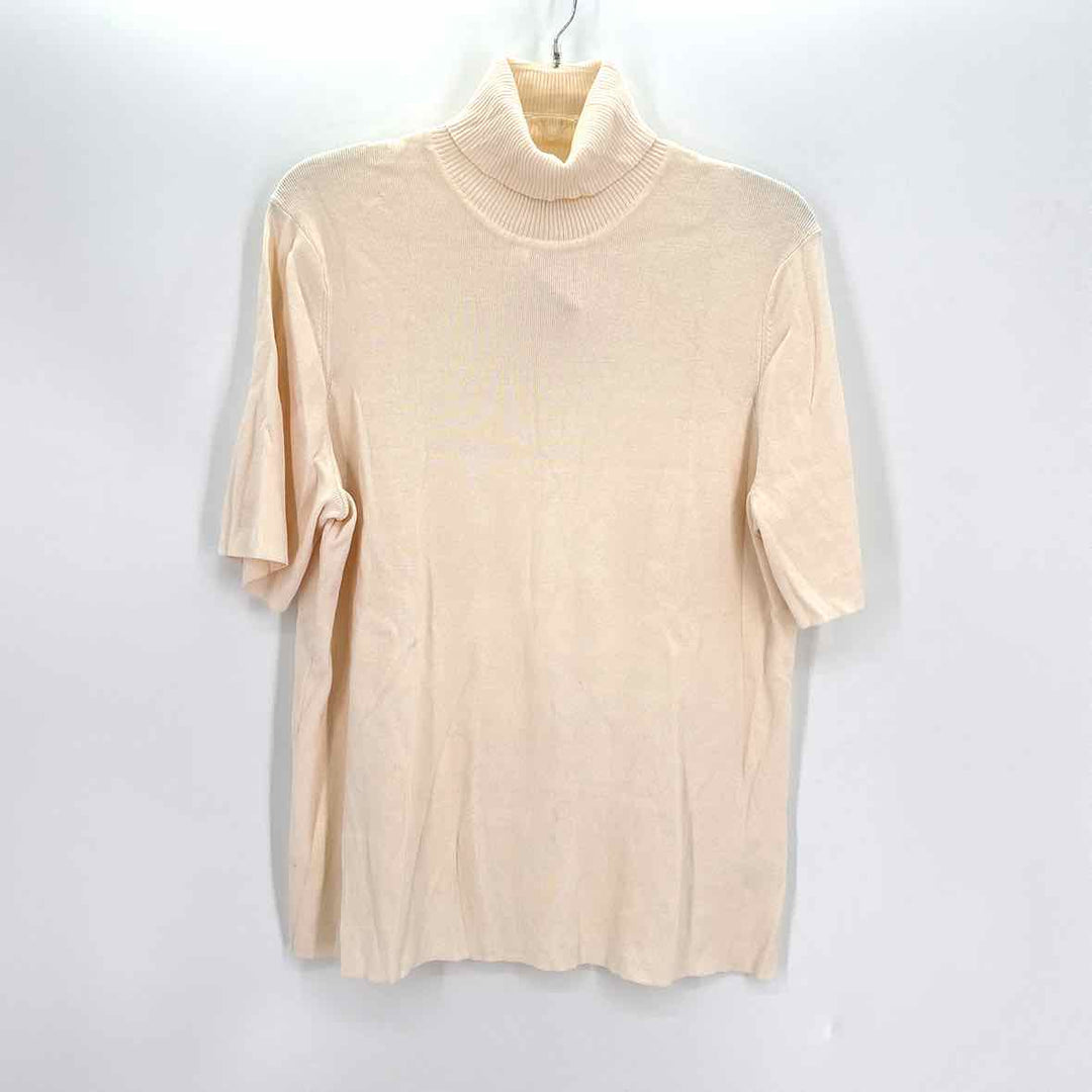 Size XL Anne Klein Ivory Knit Sweater