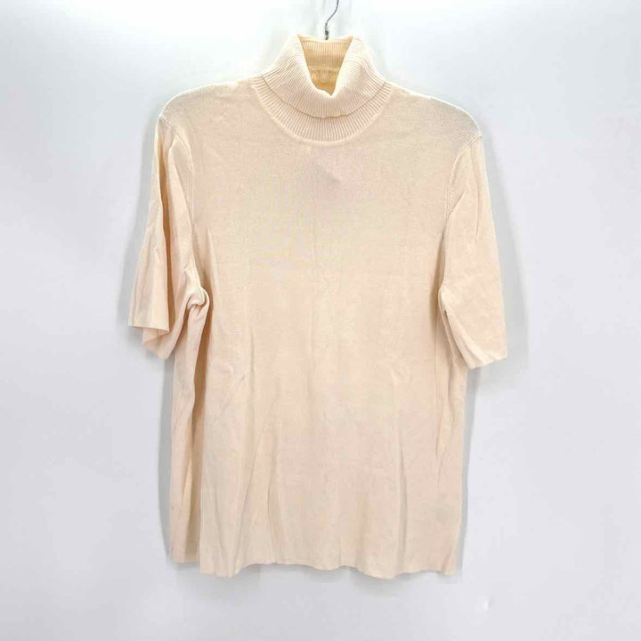 Size XL Anne Klein Ivory Knit Sweater