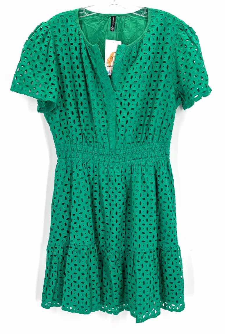 Size L Green Knit Dress