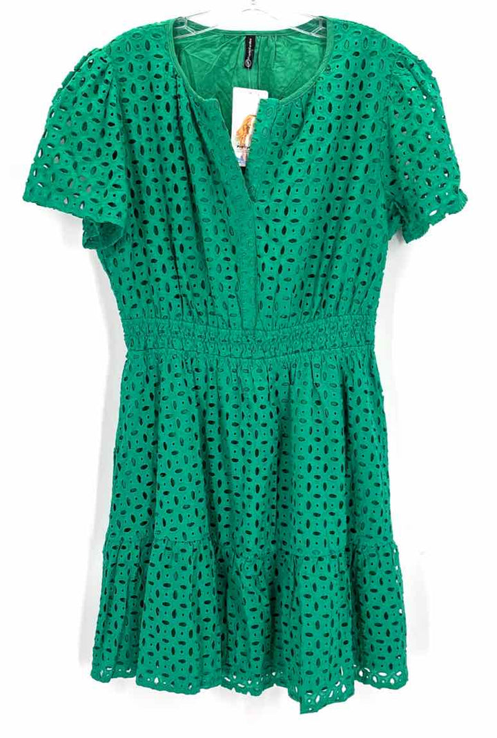 Size L Green Knit Dress