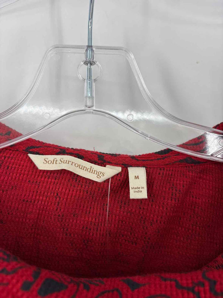 Size M SOFT SURROUNDINGS Red Sweater