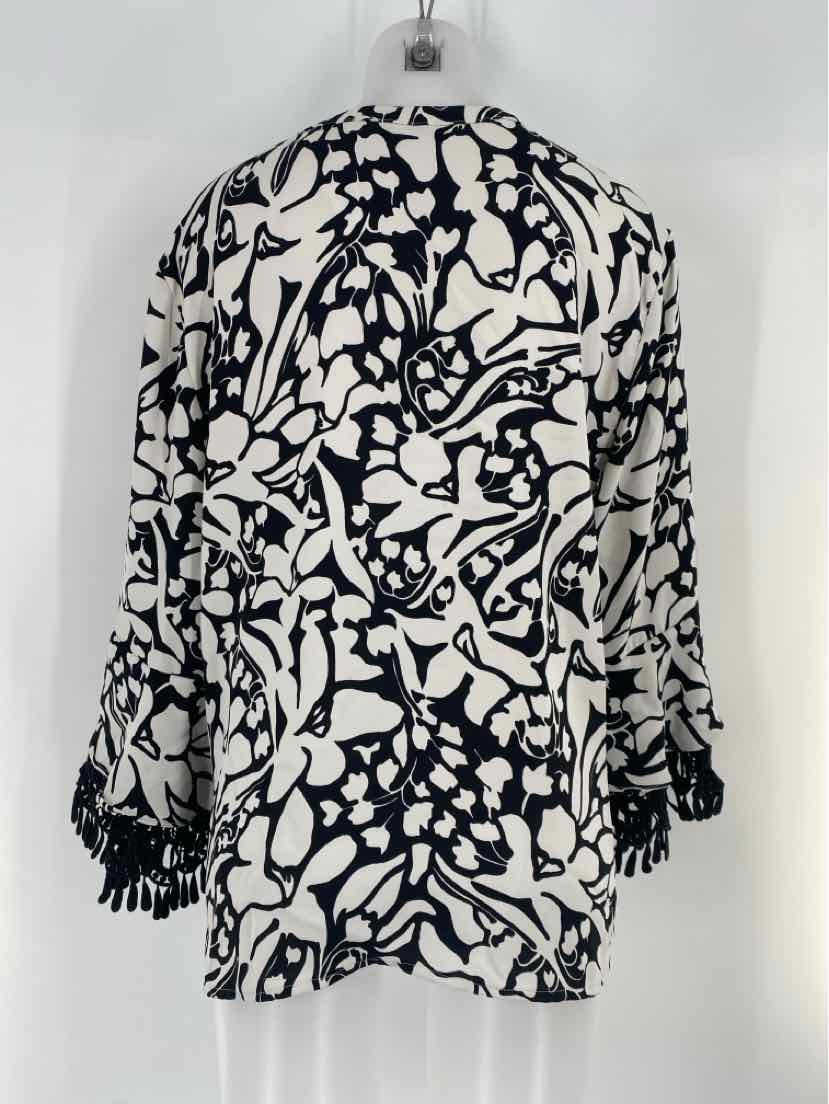 Size 16 Chico's Black/White Shirt