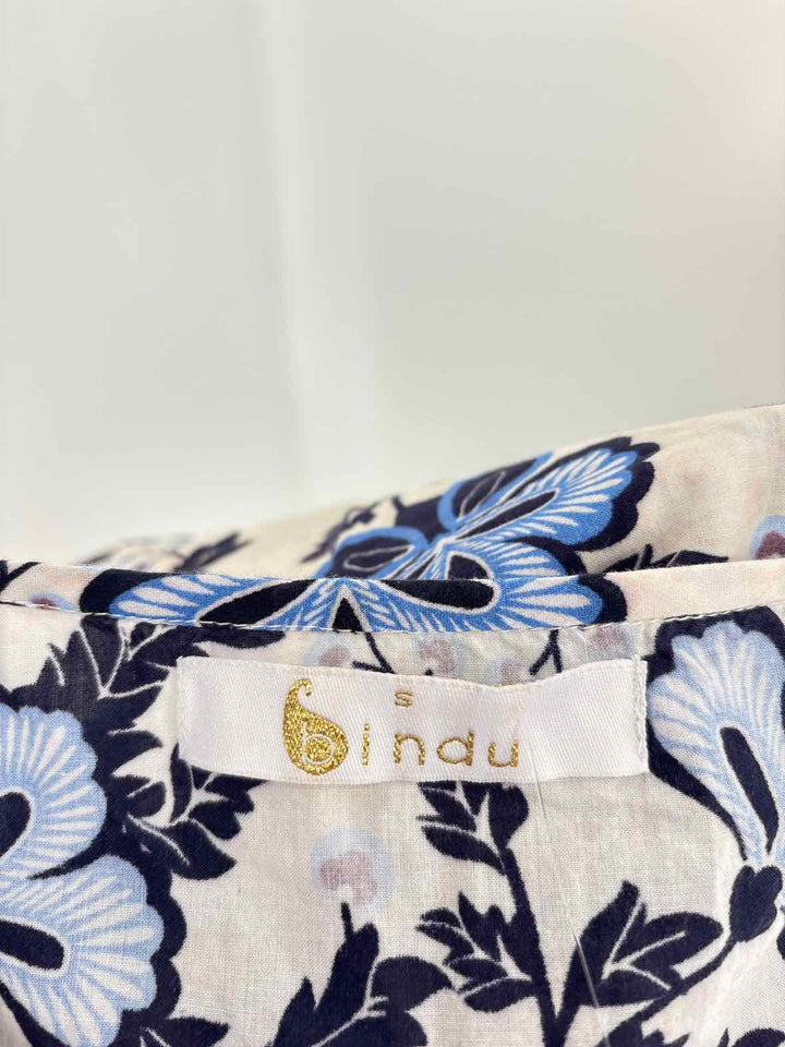Size S Blue Print Dress