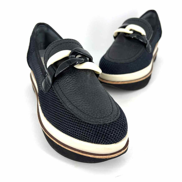 Shoe Size 7 Dolce Vita Black Mesh Leather Loafers