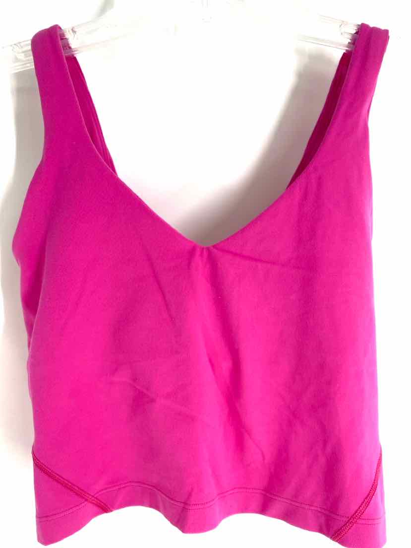 Size 2 Lululemon Pink Bra