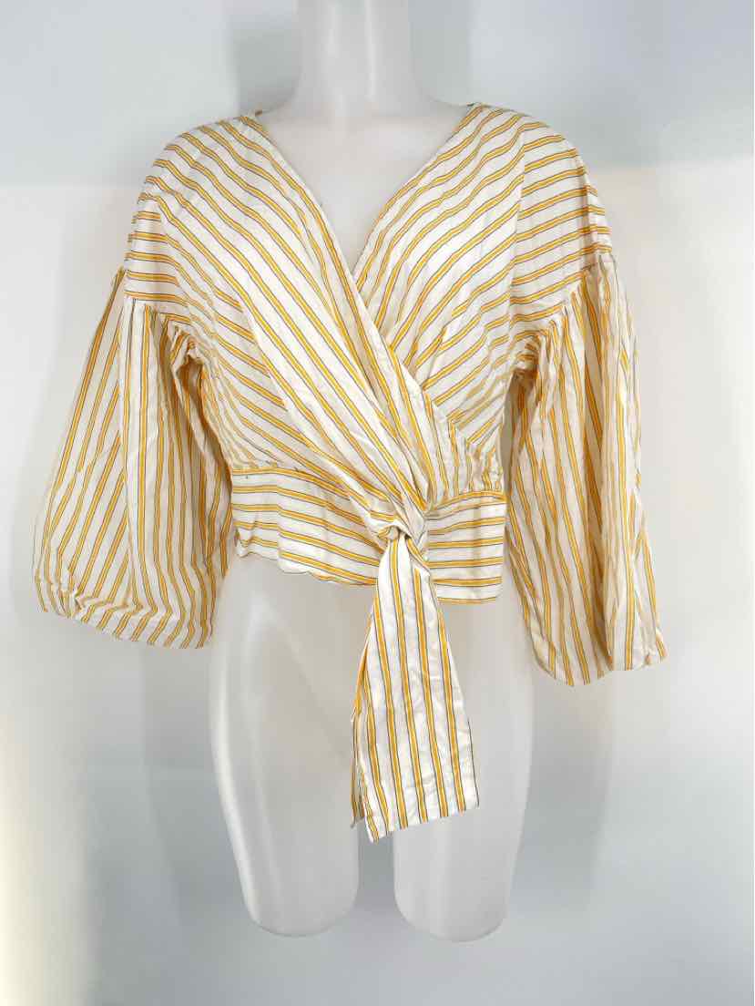 Size 8 DEREK LAM Cream Shirt