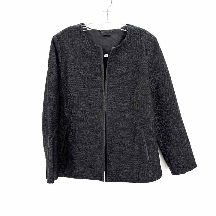 Size L Chico's Black Shirt