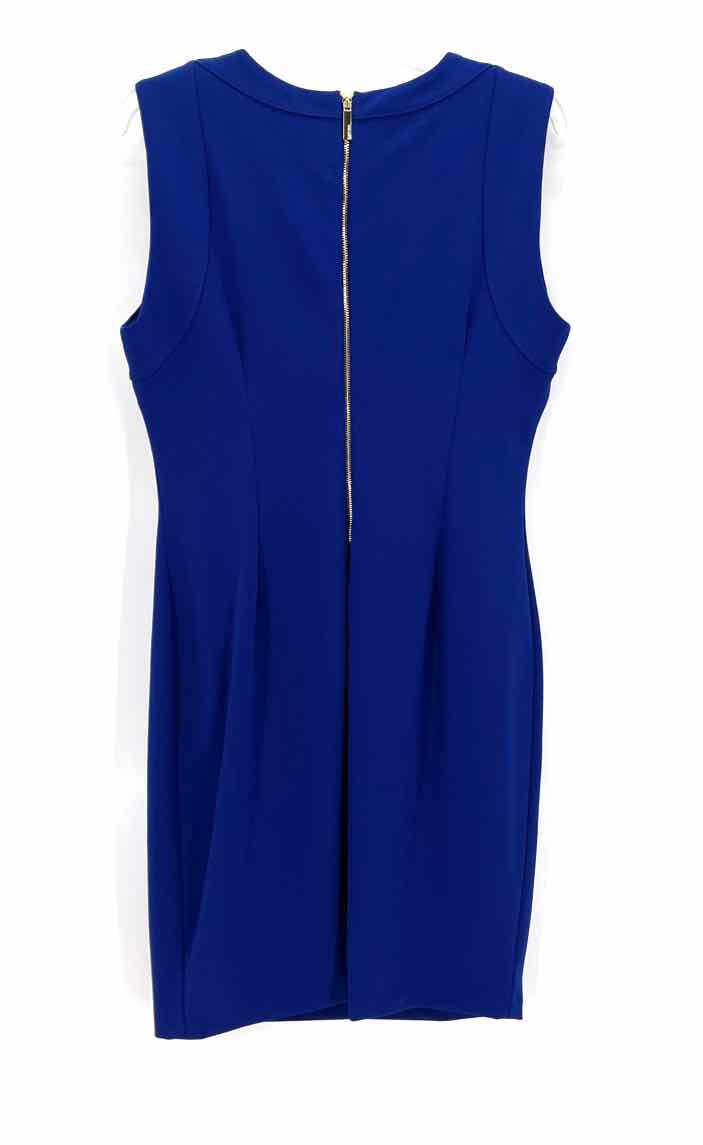 Size 12 Calvin Klein Royal Blue Dress