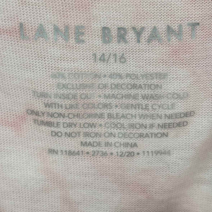 Size 14/16 LANE BRYANT Pink Shirt