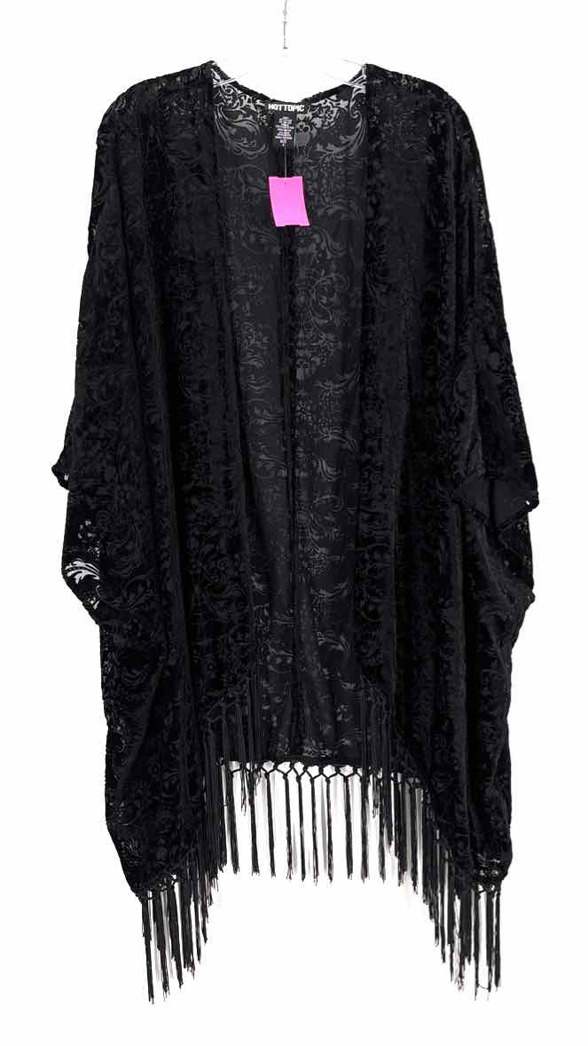Size 4 Black Velour Shirt