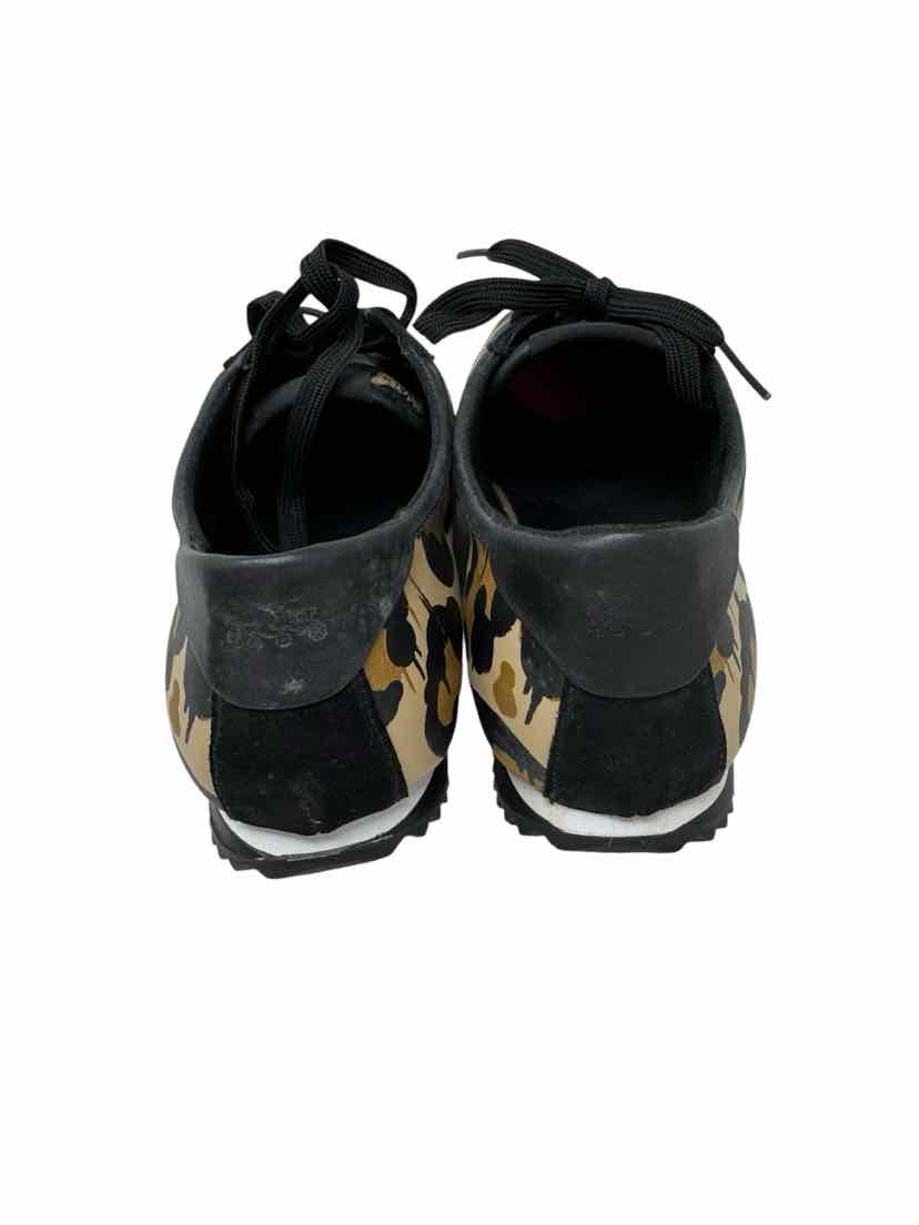Shoe Size 9 Coach Black Print Sneakers