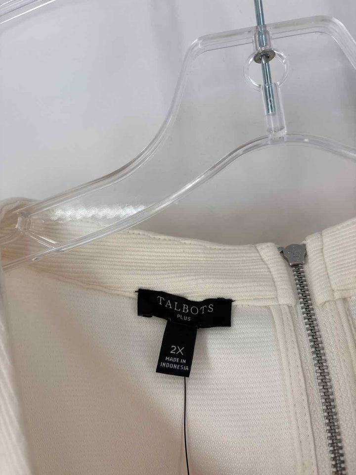 Size 2X Talbots Ivory Shirt