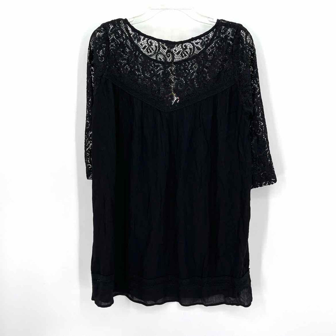 Size M JODIFL Black Lace Shirt