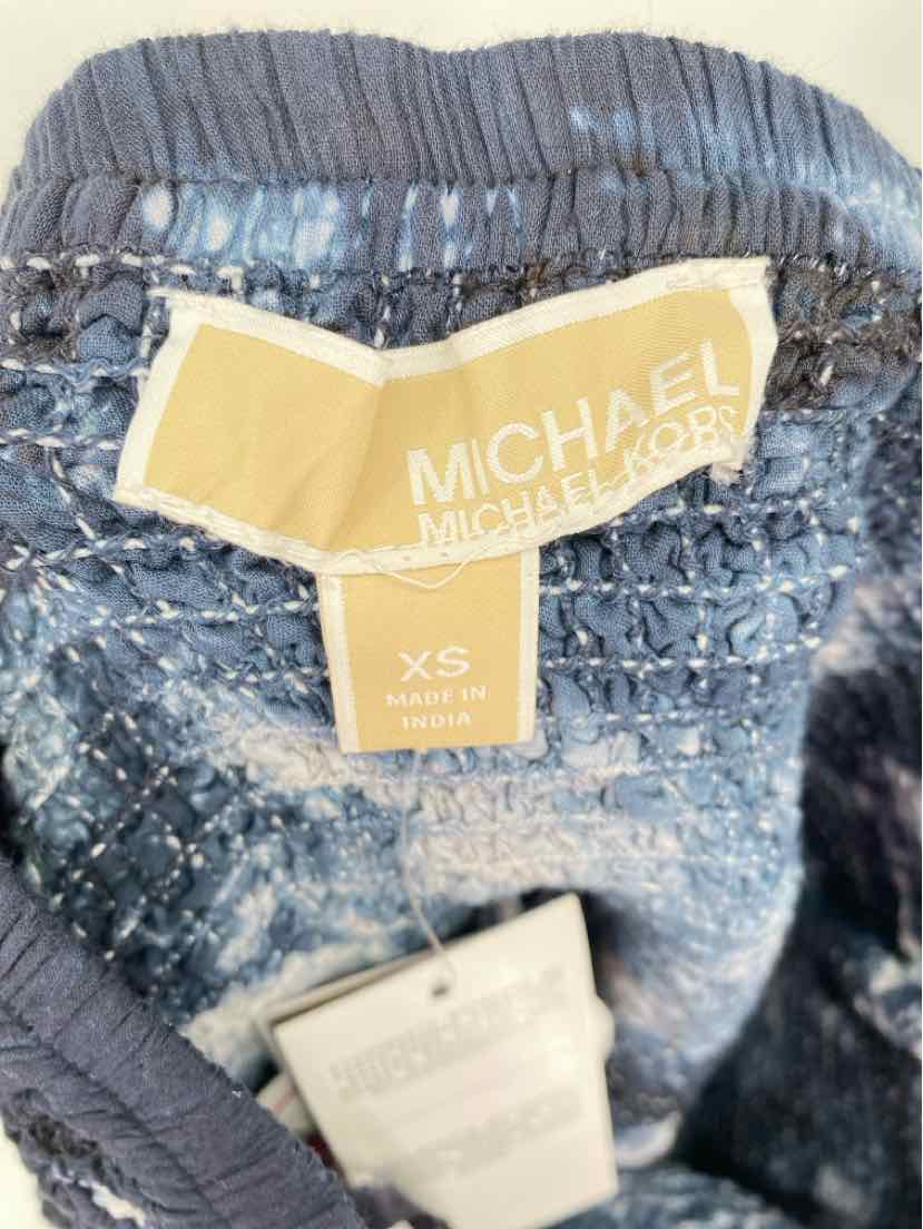 Size XS Michael Kors Navy Print Dress