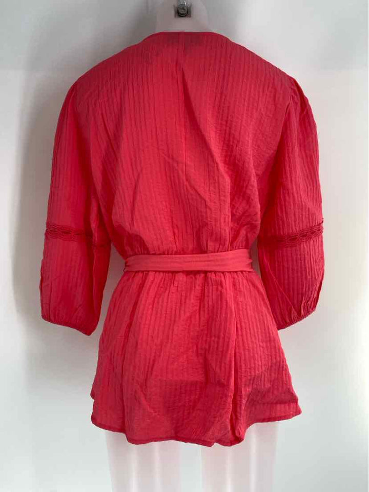 Size 16 LANE BRYANT Salmon Shirt