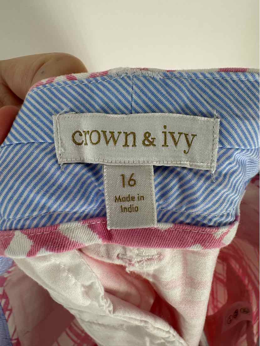 Size 16 CROWN & IVY Pink Shorts