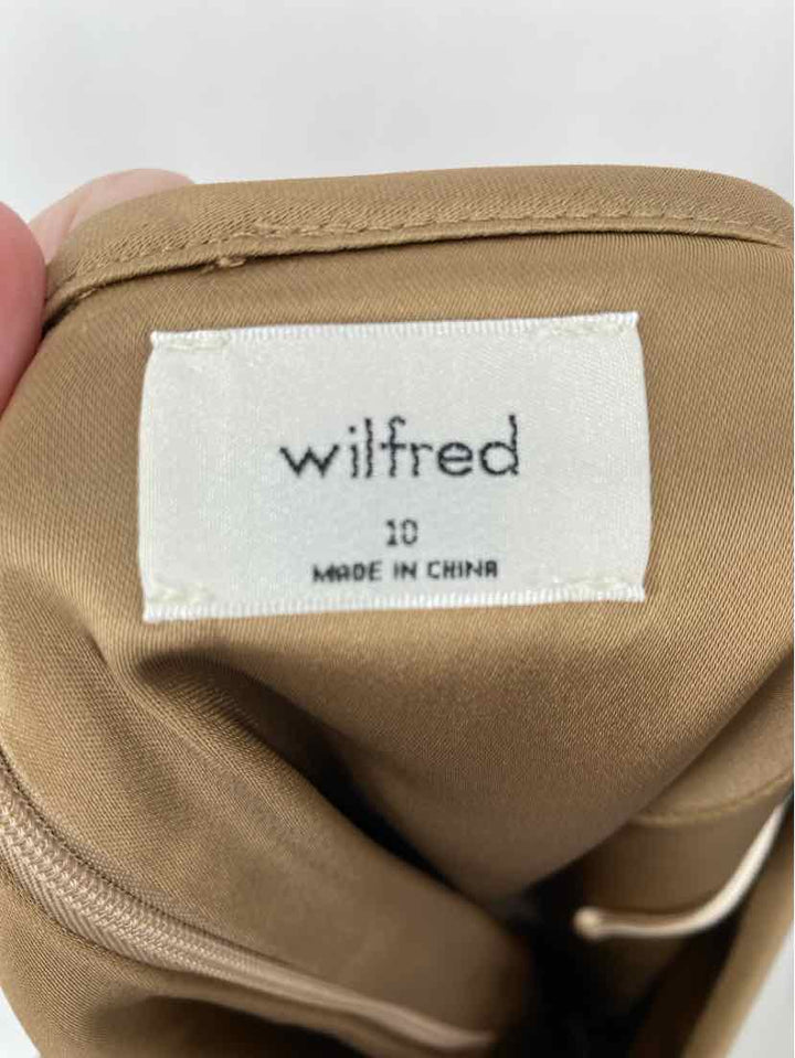 Size 10 WILFRED Gold Skirt
