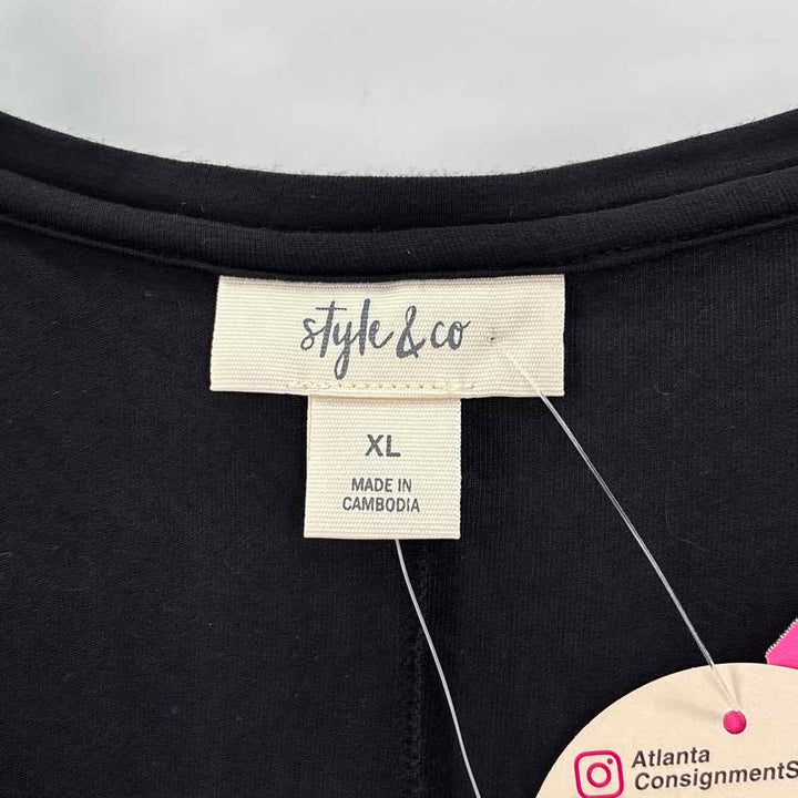 Size XL Style & Co Black Dress