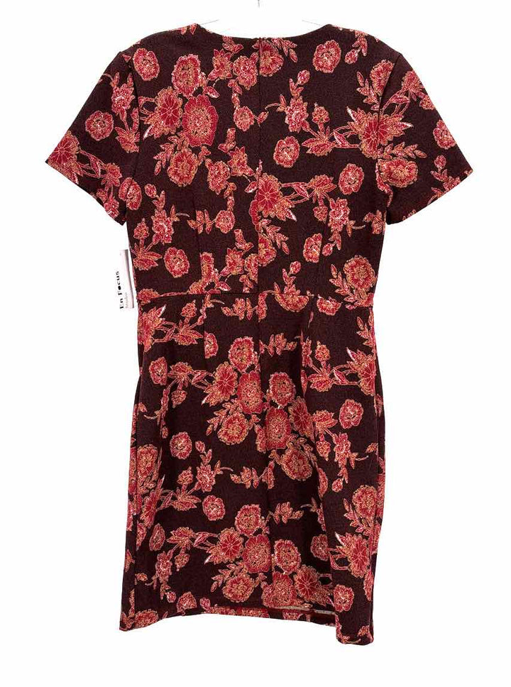 Size 12 ENFOCUS Burgundy Dress