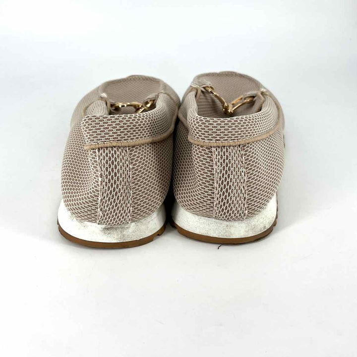 Shoe Size 41 Tan Knit Loafers
