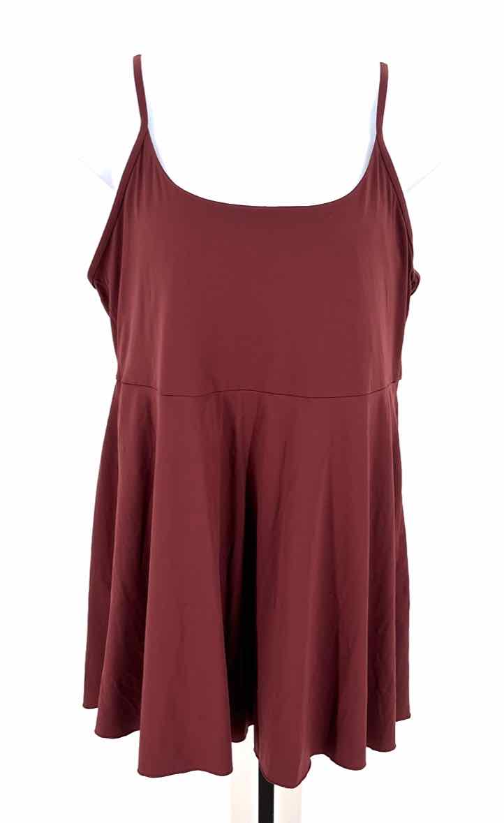 Size 2X Burgundy Dress