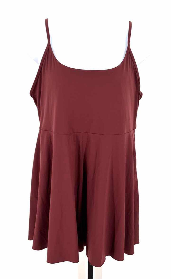 Size 2X Burgundy Dress