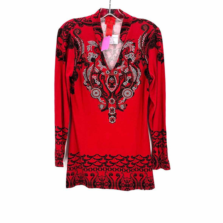 Size S v christina Red Sweater