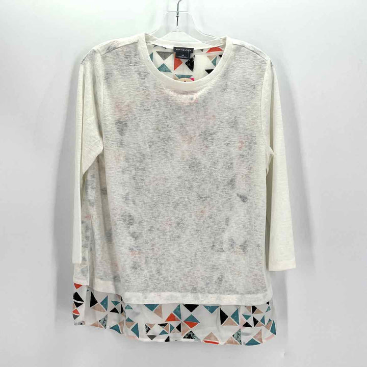 Size M VAN HEUSEN Ivory Knit Shirt