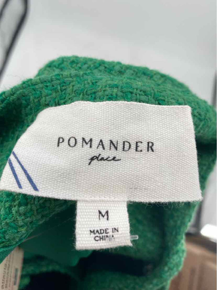 Size M POMANDER PLACE Green Dress