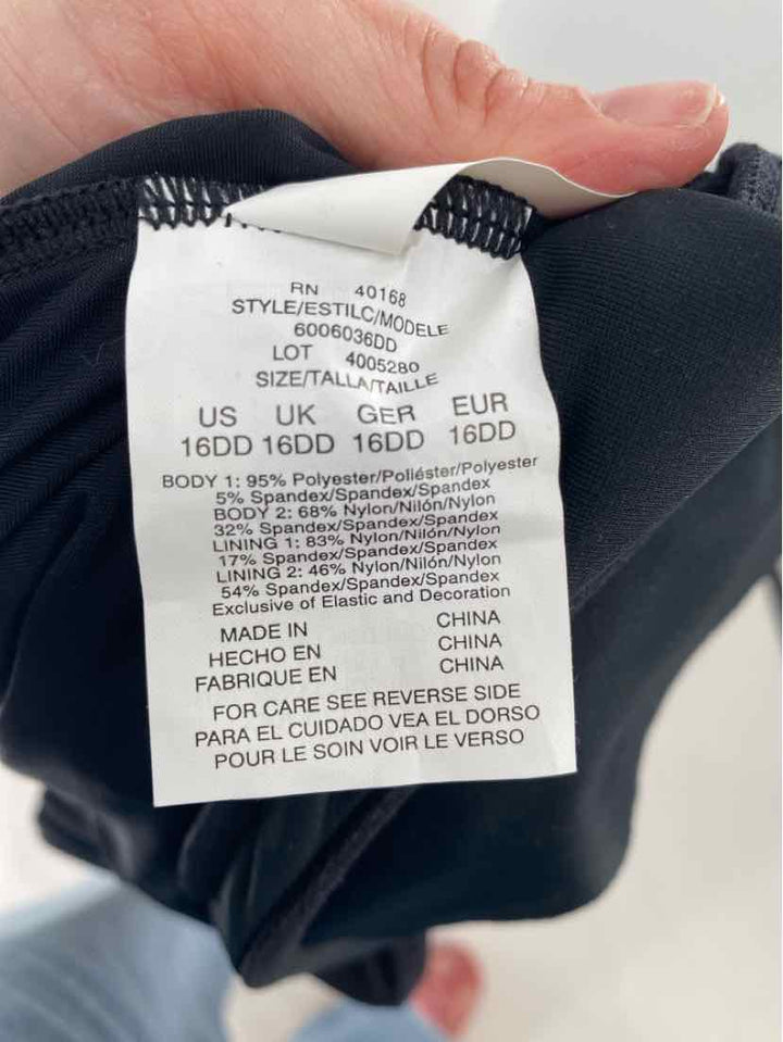 Size 16 Black Swimsuit