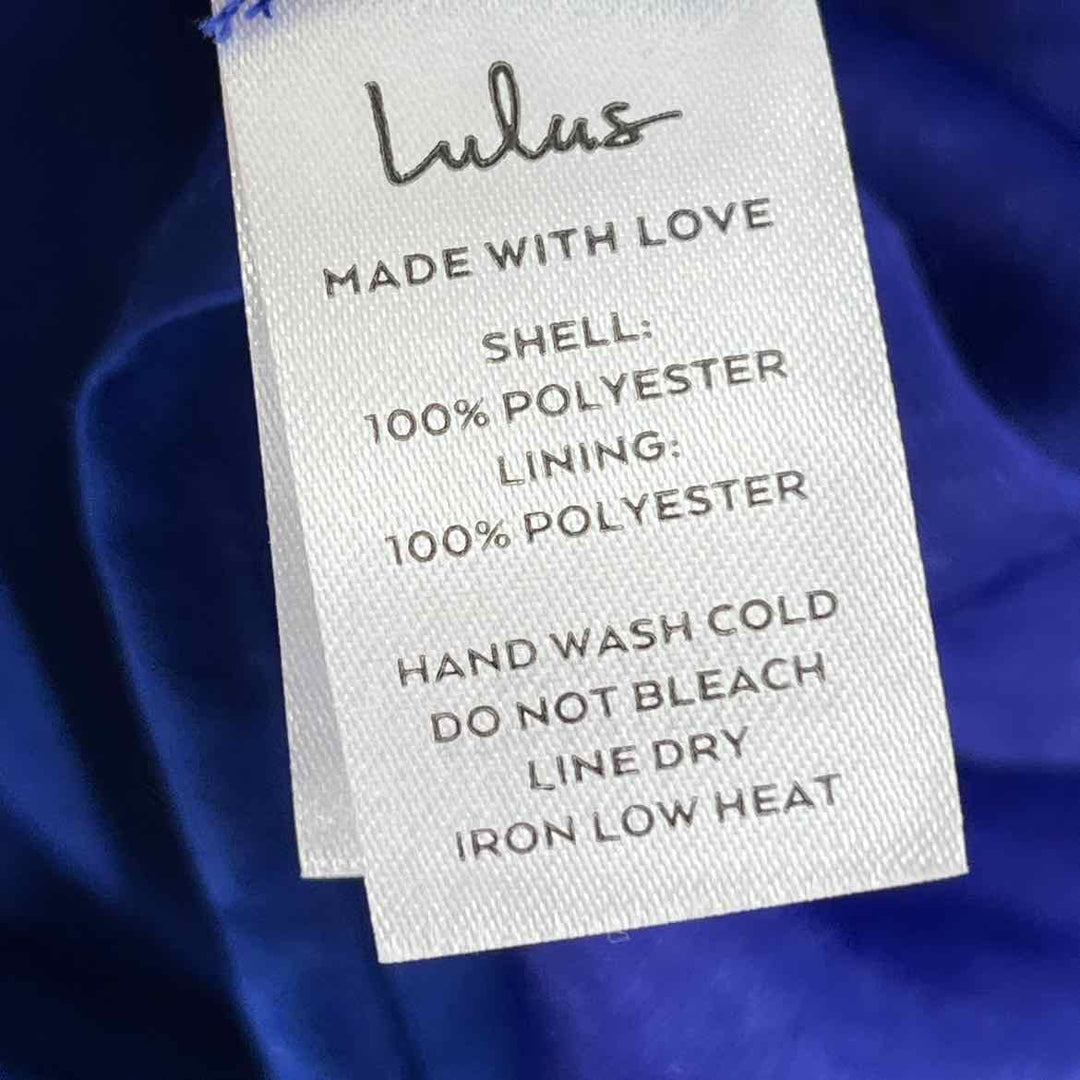 Size M LULUS Royal Blue Dress